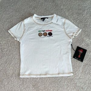 Forever21 Ron Bass Crop Top